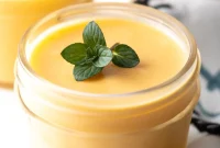 Creamy Vegan Mango Pudding
