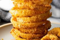 Homemade Crispy Air Fryer Onion Rings
