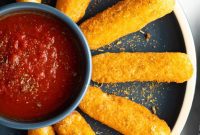 Crispy Air Fryer Mozzarella Sticks
