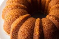 Velvet Sweet Potato Pound Cake