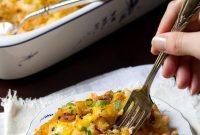 Creamy Potato Mac Bake