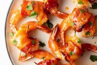 Smoky Shrimp Bacon Wraps