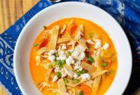 Spicy Buffalo Chicken Chowder