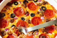 Fully Loaded Pizza Dip