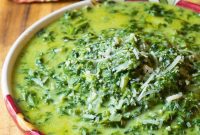 Luscious Slow Cooker Creamed Spinach