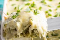 Creamy Swiss Enchiladas
