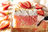 Tropical Strawberry Dream Cake