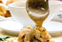 Zesty Apple Cider Gravy for Roast Turkey