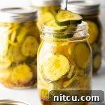 homemade bread and butter pickles