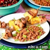 Thumbnail image of finished Kung Pao Chicken Skewers