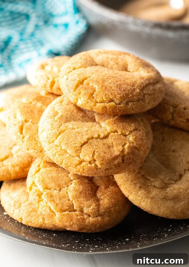 A festive stack of golden-brown biscochitos, dusted with cinnamon sugar, ready to be enjoyed.