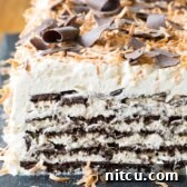 Kahlua Coconut Icebox Cake Recipe for Valentines Day!