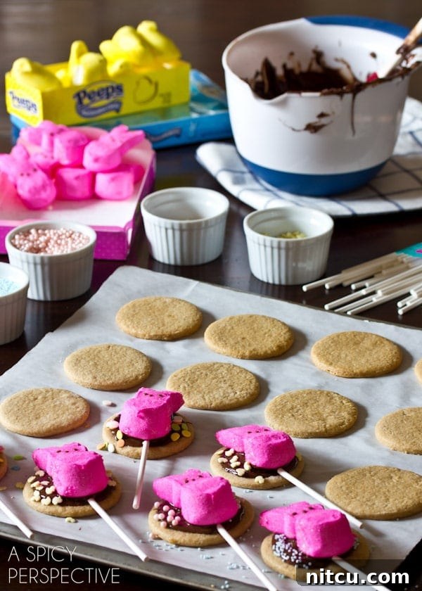 Simple Easter S'mores Cookies: A delicious spring dessert recipe