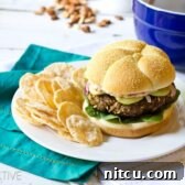 Homemade Mediterranean Burgers