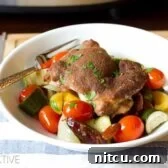 Moroccan Chicken Slow Cooker Recipe Thumbnail