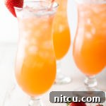 Agua Fresca with Strawberries and Pineapple