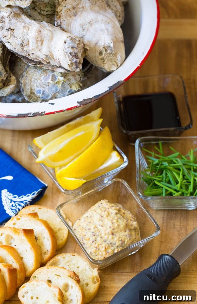 optional toppings for oyster bar
