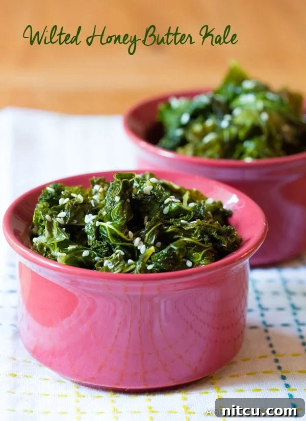 Southern Wilted Honey Butter Kale Recipe - Delicious and Easy