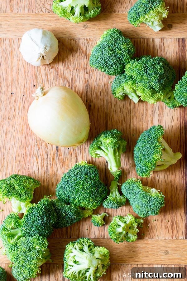 Preparing Lightened-Up Broccoli Cheddar Soup for a Healthy Meal