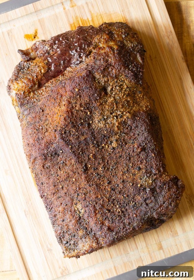fully slow cooked brisket in oven