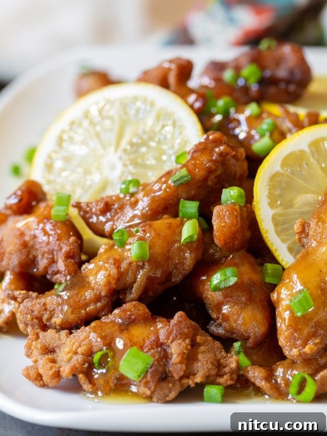 Healthy baked lemon chicken option for a paleo diet.