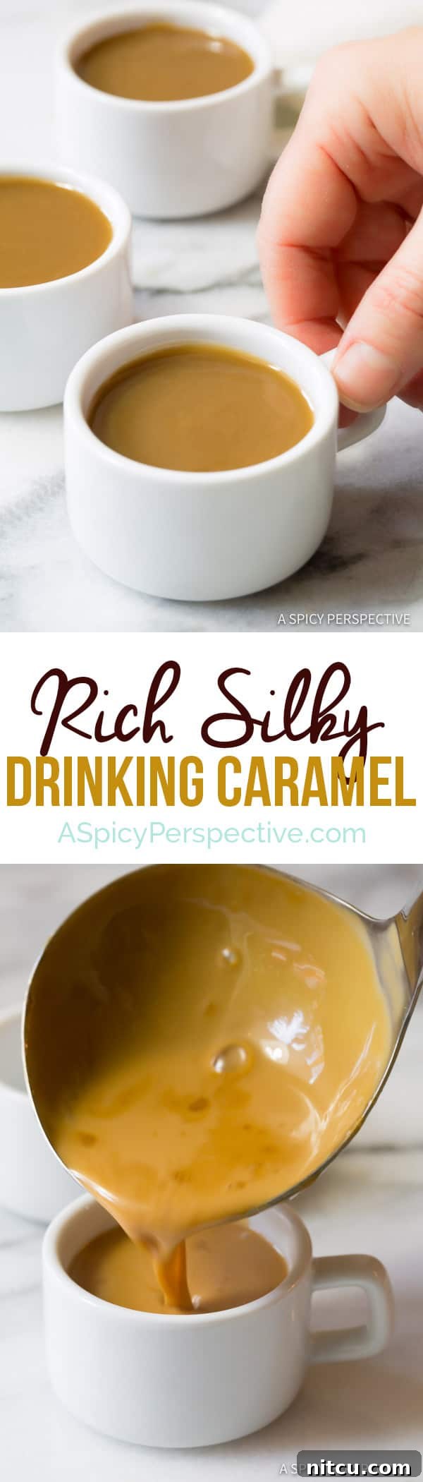 Rich Silky Drinking Caramel Recipe - A Luxurious Liquid Dessert