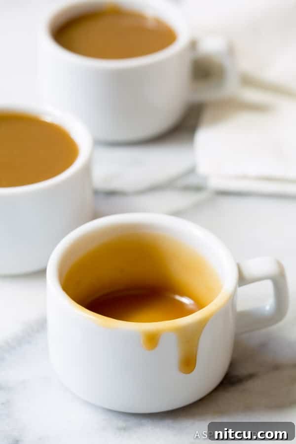 Silky Smooth Drinking Caramel for Cozy Moments