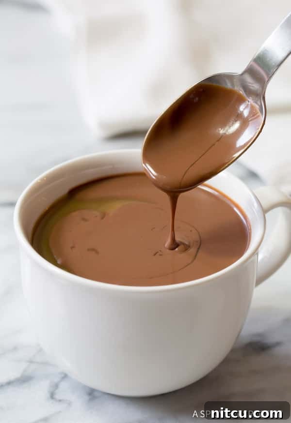 Silky Drinking Choco-Caramel Swirl - A Decadent Combination