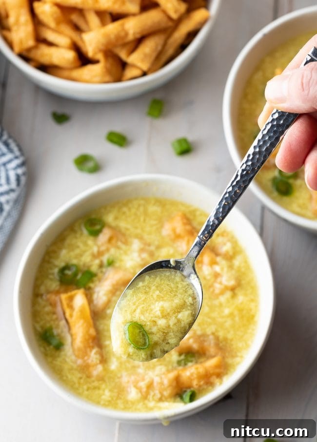 Easy Egg Drop Soup Recipe 