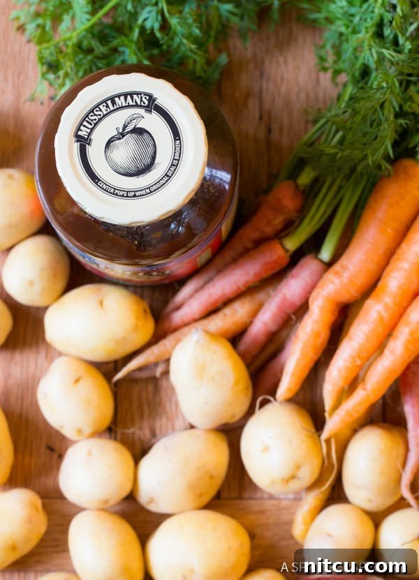 Musselman's Apple Butter, a key ingredient for the sauce