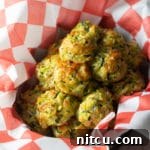 Healthy Baked Zucchini Tots (Gluten Free!)