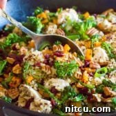 Chicken Broccoli Quinoa Skillet Recipe | ASpicyPerspective.com