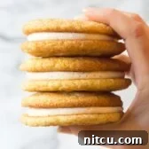 Snickerdoodle Sandwich Cookies | A Spicy Perspective #christmas #holidays