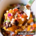 Taco Tater Tots (Two Ways!) An easy party recipe you can lighten-up! #glutenfree #lowfat