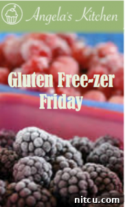 Gluten Free-zer Friday community banner promoting shared freezer-friendly recipes