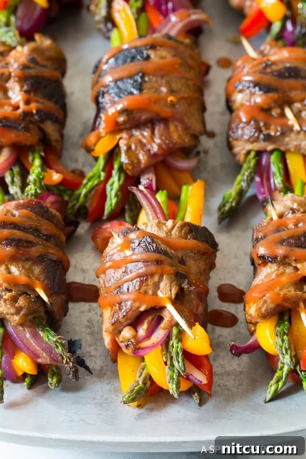 Delicious Low Carb Steak Fajita Roll-Ups - Perfect for a Healthy Meal
