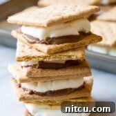 LOVE! Easy Sheet Pan S'mores Recipe