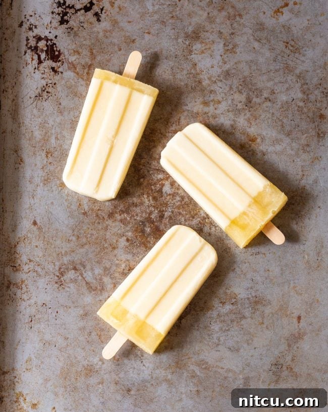 Close-up of a vibrant orange creamsicle
