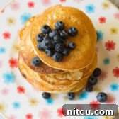 Low Carb Cloud Bread Pancakes (Ketogenic) Recipe
