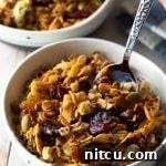 Healthy Homemade Granola Recipe thumbnail