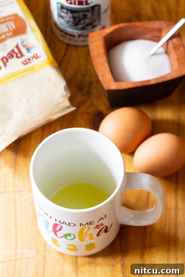 Oiled mug.
