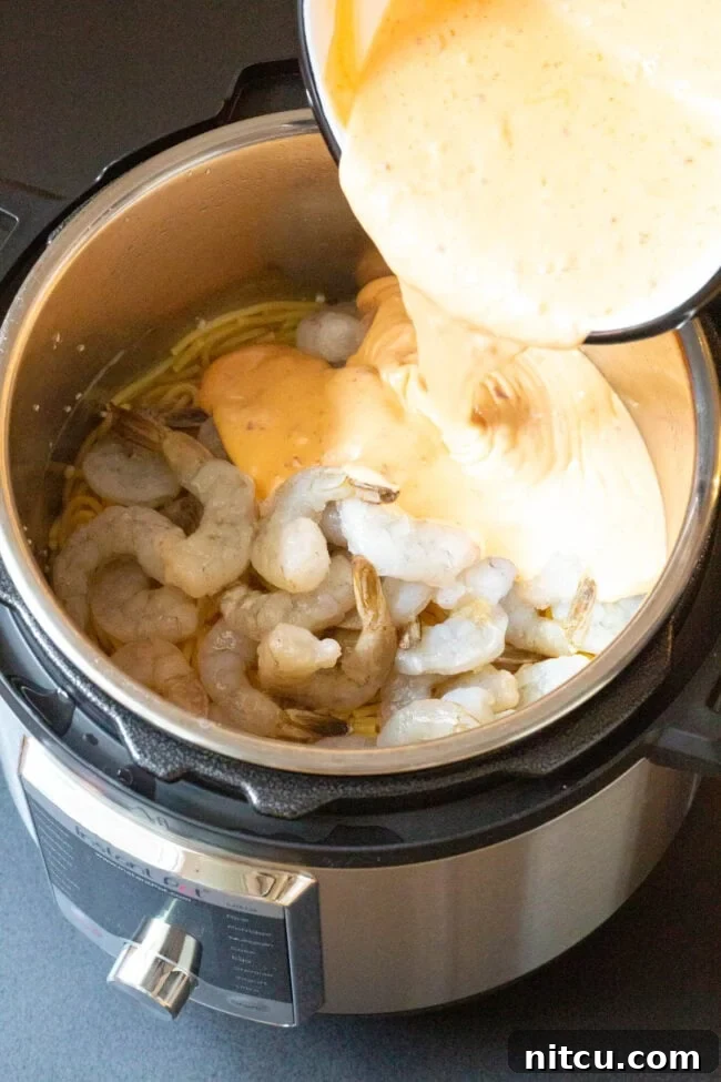 How to Make Instant Pot Bang Bang Shrimp Pasta Recipe