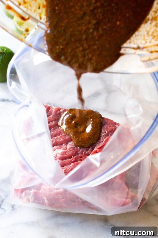 Habanero peppers and garlic cloves, adding heat and aroma to the marinade.