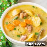 Cheesy Pressure Cooker Corned Beef Cabbage Irish Stew Recipe