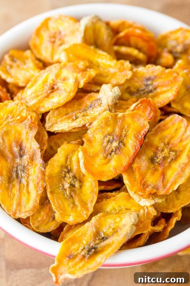 Wonderful banana chip recipe in a bowl ready for you to consume! 