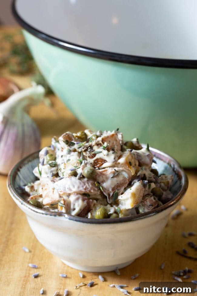 Red Potato Salad Recipe in bowl