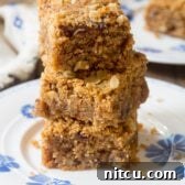 Breakfast Oat Bar Recipe - Gluten Free and Vegan