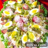 Guatemalan Fiambre Salad Recipe #ASpicyPerspective #AllSaintsDay