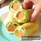 Keto Breakfast Egg Wrap Recipe #ASpicyPerspective #LowCarb