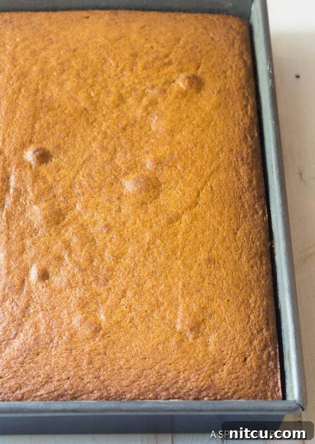 Creaming butter and sugar in a stand mixer for the Pumpkin Texas Sheet Cake batter.